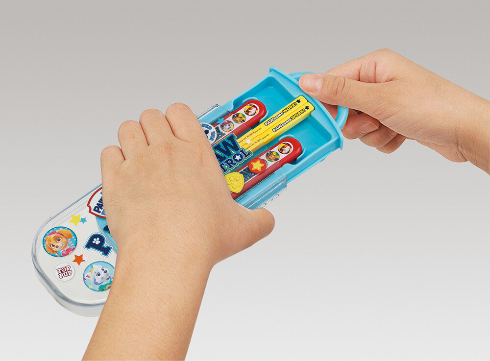 PAW PATROL 抗菌拉盒裝匙叉筷套裝 <日本製> - Madingding