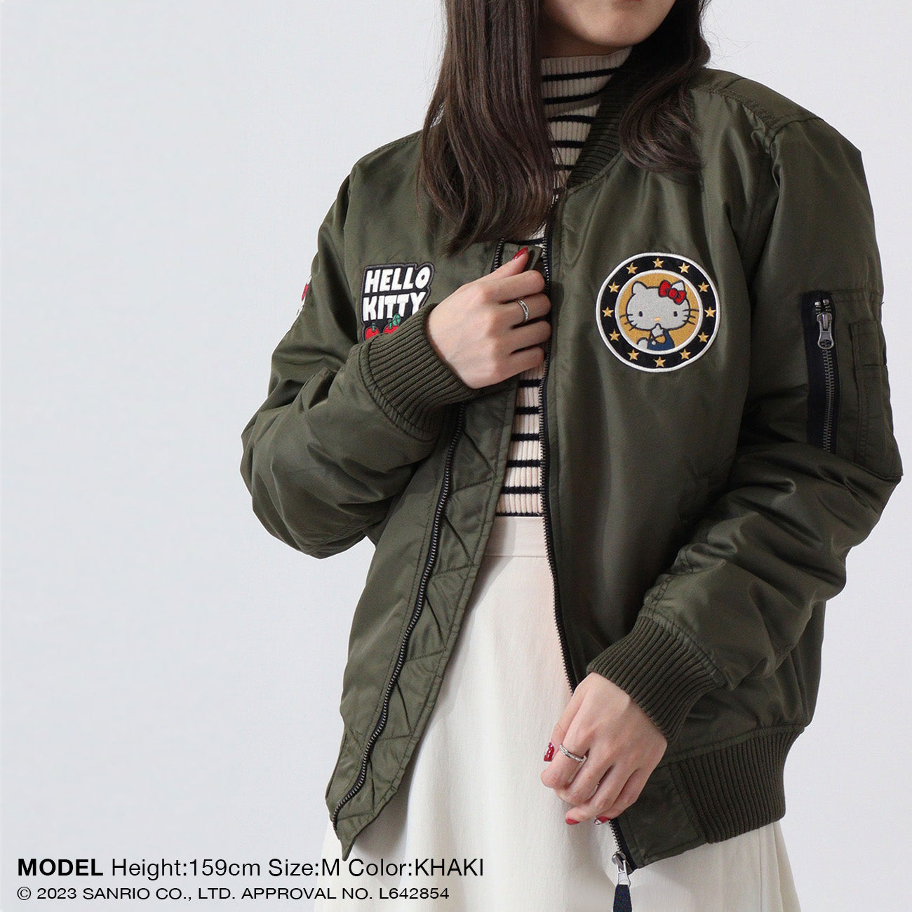 💥限量發售~《✈️HELLO KITTY BOBMER JACKET》的新款薄身風褸隆重登場！💞💞 - Maidingding